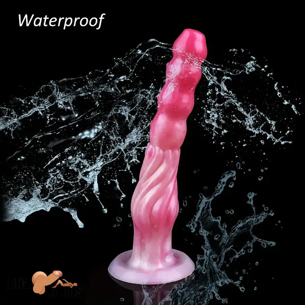 9.45in Soft Big Real Monster Silicone G Spot Dildo For Women Men Sex