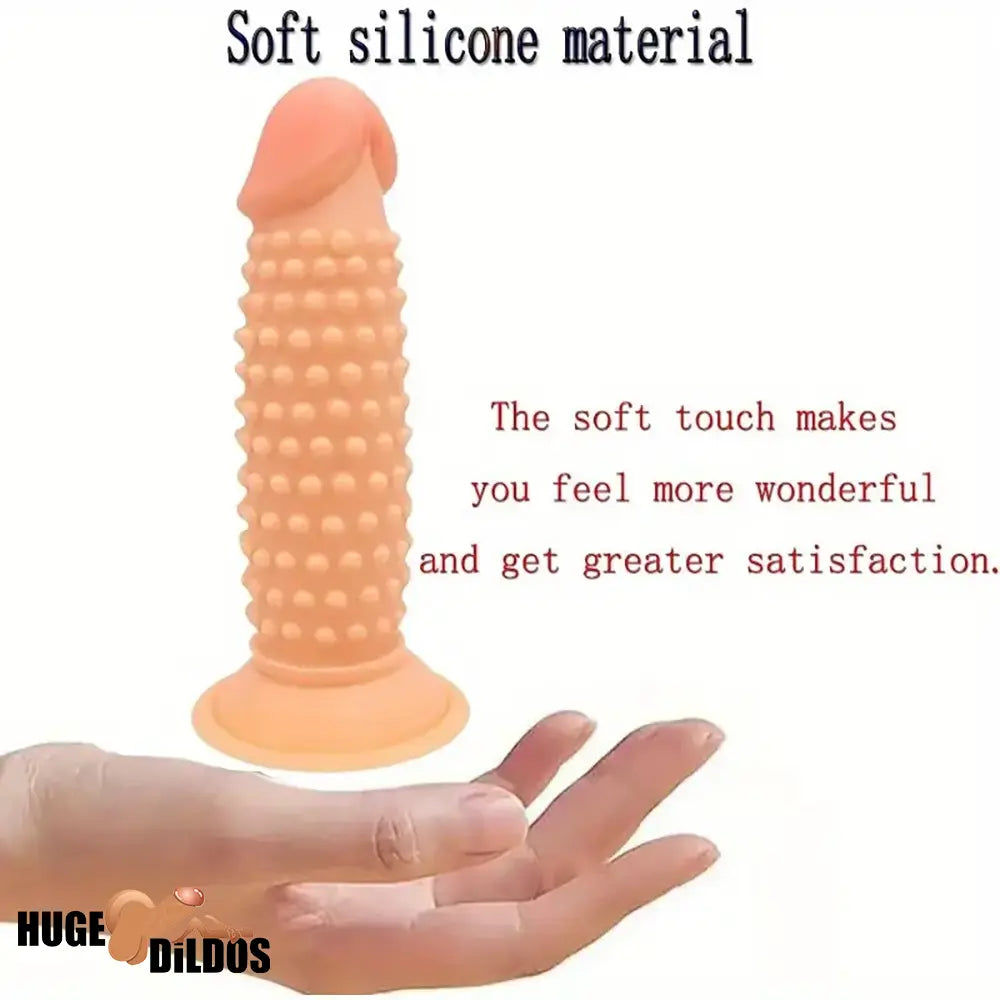 5.2in Spiked Dildo For Anal Expansion Adult Sex Toy For Hands-Free Play