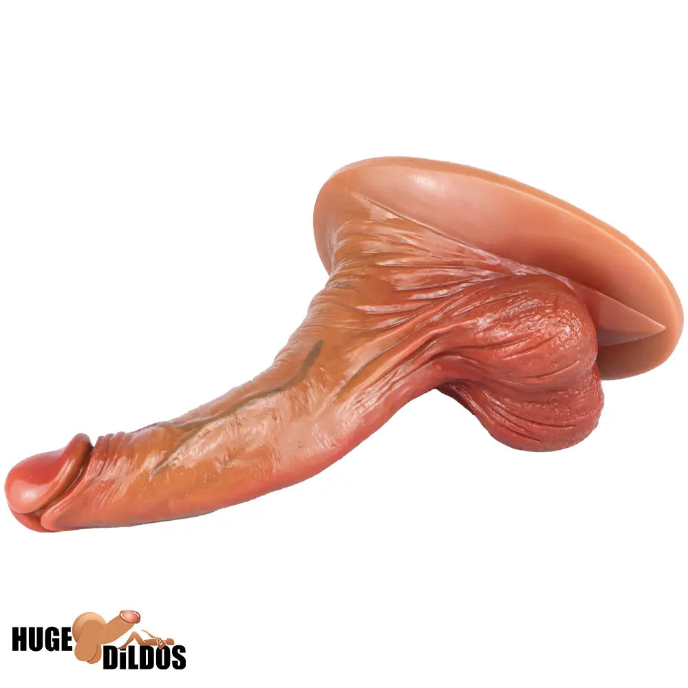 8.07in 9.25in Soft Liquid Silicone Big Real Masturbation Large Dildo