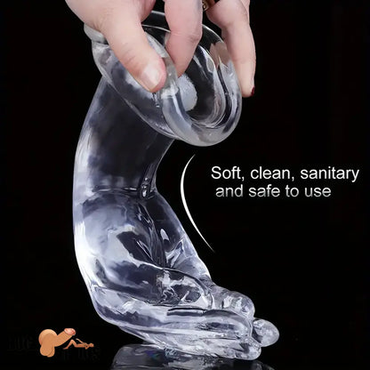 8.07in 9.56in Fist Dildo Big BDSM Sex Toy For For Men Women Adult Anus
