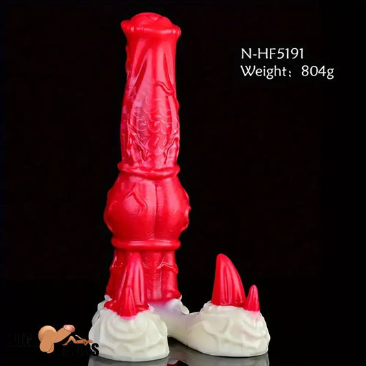 10.04in Big Animal Horse Cock Silicone Soft Cock Dildo For Play Dilator