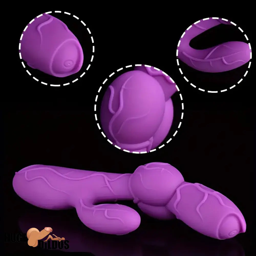 8.5in Silicone Soft Big Dildo For Women Men G-Spot Vaginal Indoor Sex Toy