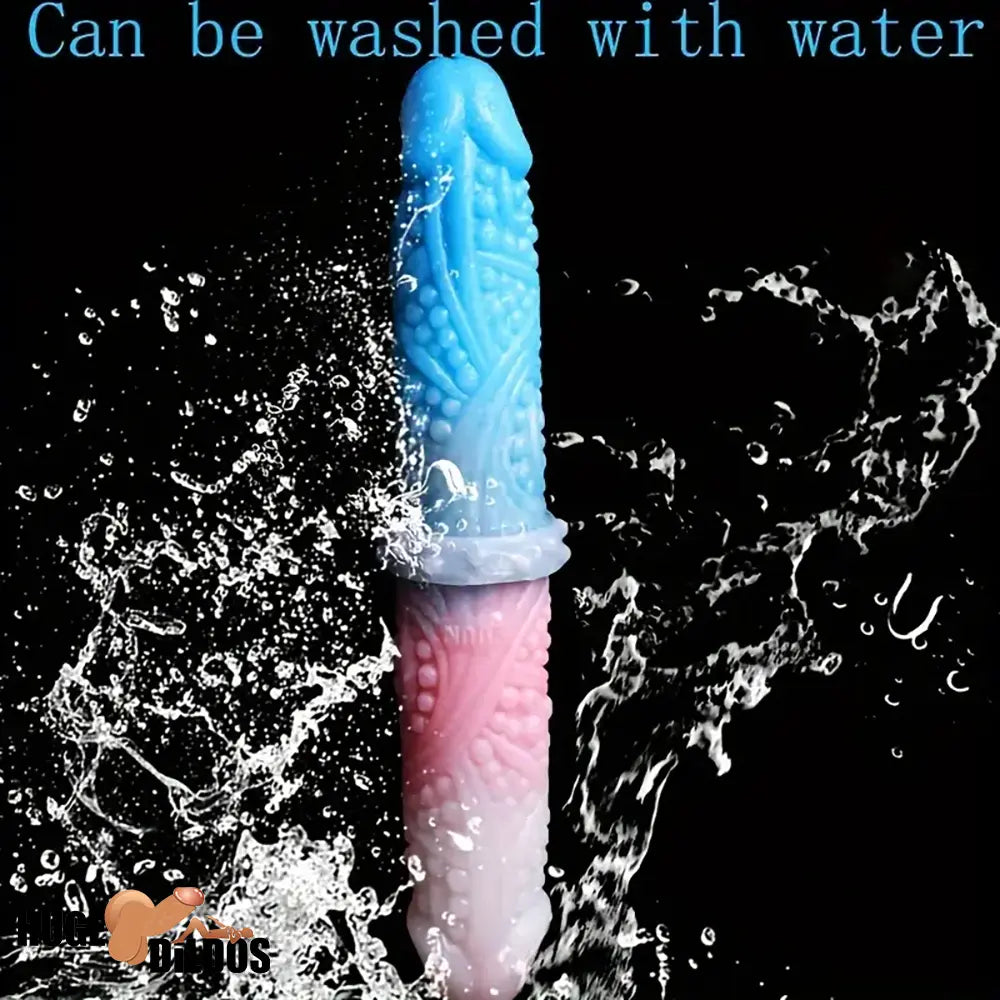 10.62in Tortoise Weird Silicone Soft Large Double-headed Fantasy Dildo