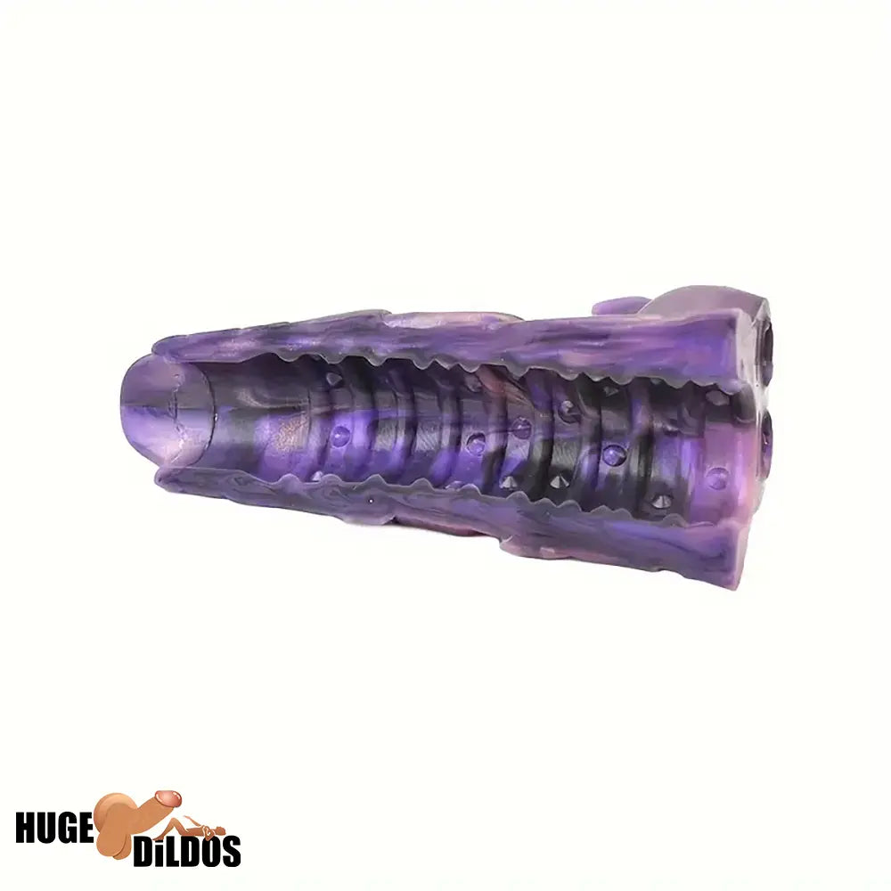 5.91in Silicone Dragon Fantasy Hollow Dildo Sleeve For Masturbation