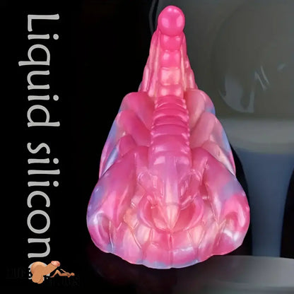 3.54in Animal Small Scorpion Style Silicone Soft Cock Dildo For Play Dilator