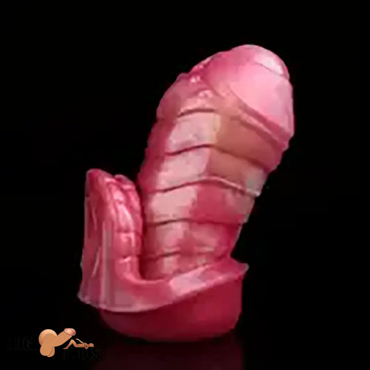 6.1in Silicone Soft Dildo Sleeve Penis Extender Reusable Hollow Sleeve