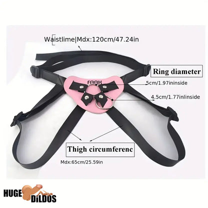 9.1in Silicone Soft Large Dual Density Strap On Dildo For Lesbian Male Gay