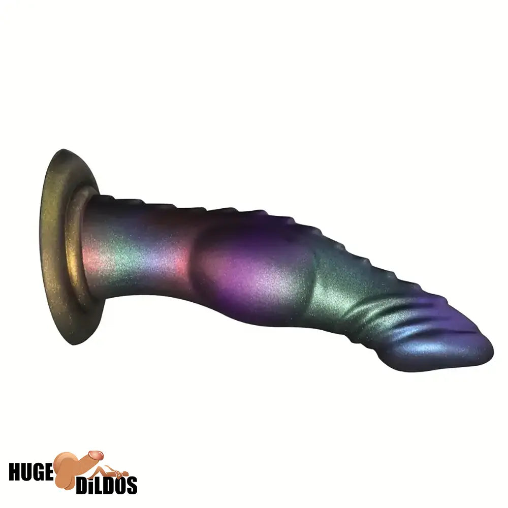 7.28in Fantasy Monster Dog Knot Silicone Soft Cock Dildo For Prostate