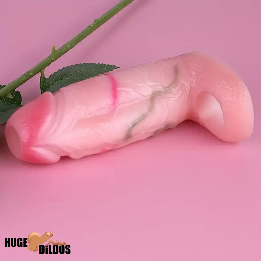 5.31in Silicone Soft Dildo Sleeve Flexible Penis Extender For Sex Time