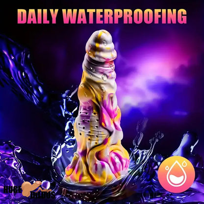 8.5in Fantasy Monster Silicone Dildo For Anal Orgasm Cock Masturbation