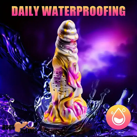 8.5in Fantasy Monster Silicone Dildo For Anal Orgasm Cock Masturbation