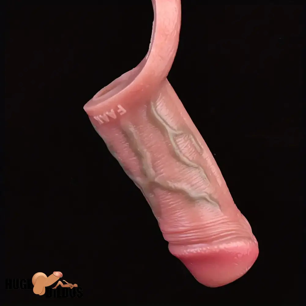 5in Realistic Silicone Soft Dildo Sleeve For Hollow Enlargement Sex Toy