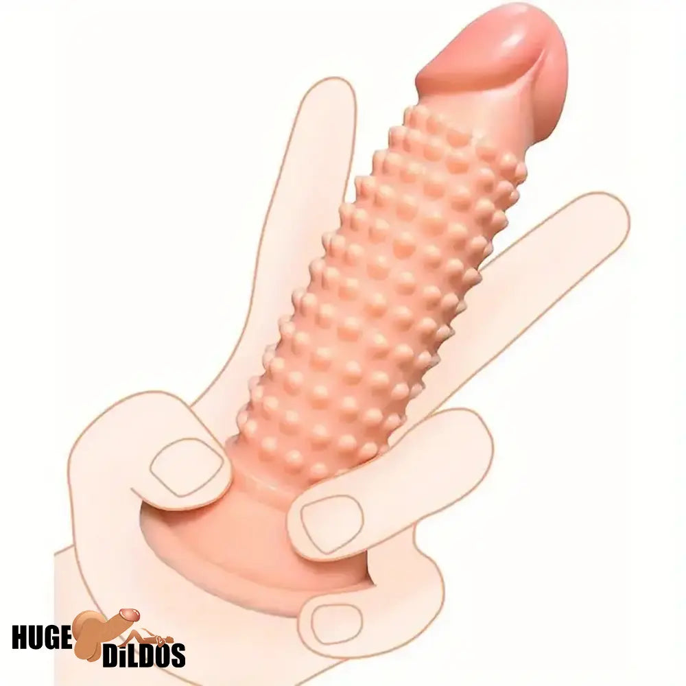 5.2in Spiked Dildo For Anal Expansion Adult Sex Toy For Hands-Free Play