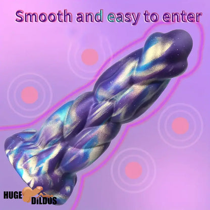 5.43in 7.48in 9.25in Lifelike Silicone Soft Monster Dildo For Cock Expansion