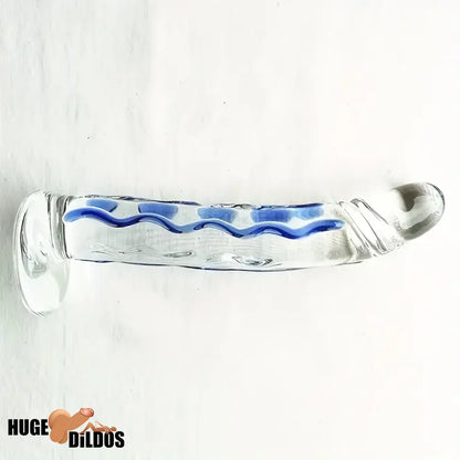 6.5in Premium Crystal Glass Dildo Sex Toy For Vagina Glass Cock Sex Toy