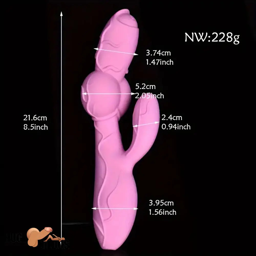 8.5in Silicone Soft Big Dildo For Women Men G-Spot Vaginal Indoor Sex Toy