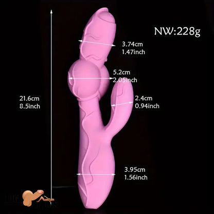 8.5in Silicone Soft Big Dildo For Women Men G-Spot Vaginal Indoor Sex Toy