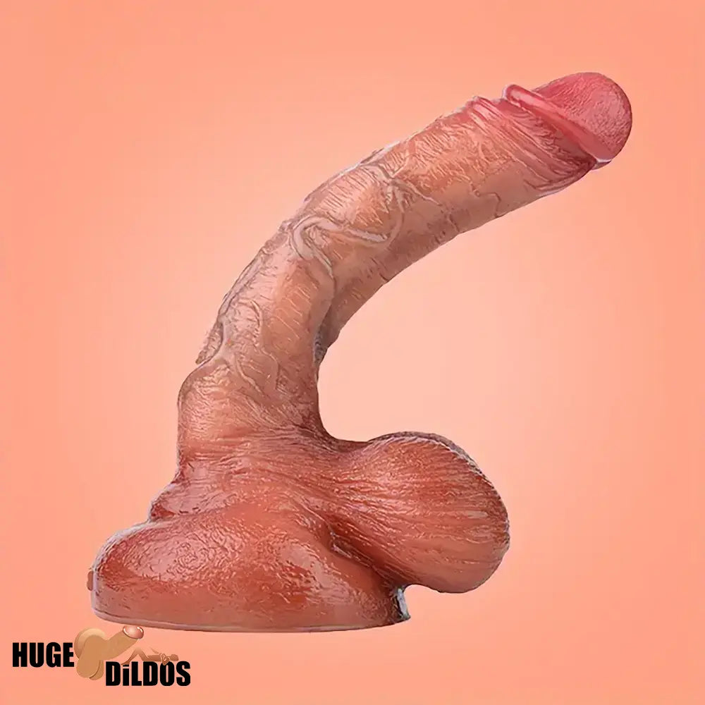 Six Lengths Liquid Silicone Realistic Durable Dildo For Hands-Free G Spot