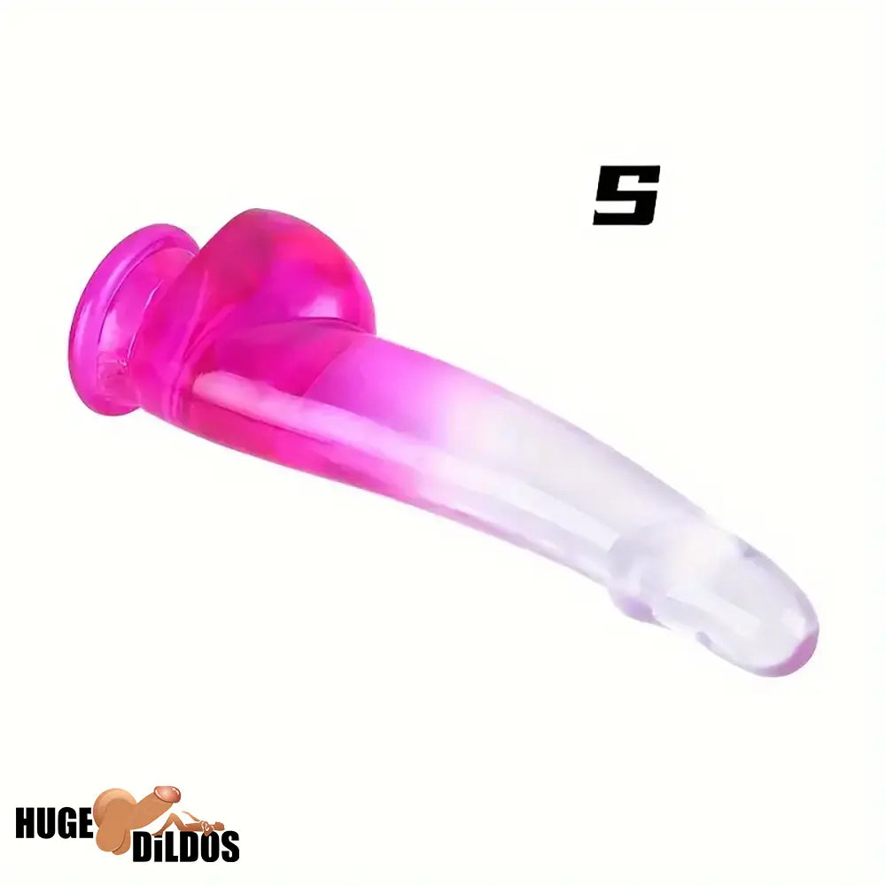 5.9in 6.88in 8.26in 9.84in Real Dildo Penis Anal Expander For Anus Using