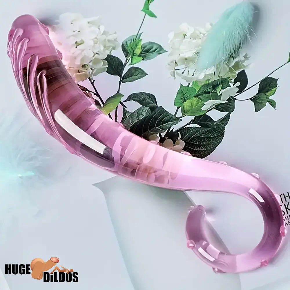 6.1in 6.3in 6.49in Glass Crystal Durable Dildo For Female Male Sex Pleasure