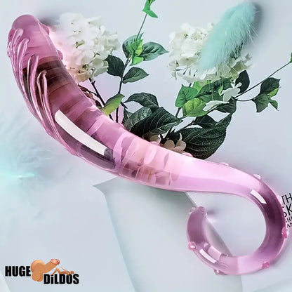 6.1in 6.3in 6.49in Glass Crystal Durable Dildo For Female Male Sex Pleasure
