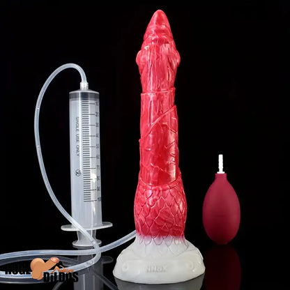 8.46in Body Safe Silicone Big Soft Dragon Dildo For Vagina Suction Cup