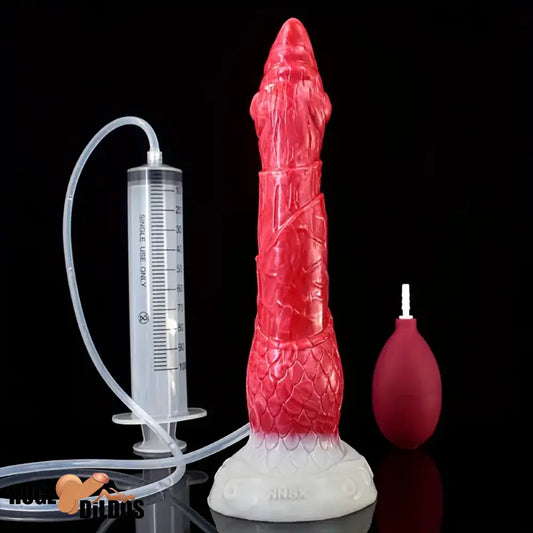 8.46in Body Safe Silicone Big Soft Dragon Dildo For Vagina Suction Cup