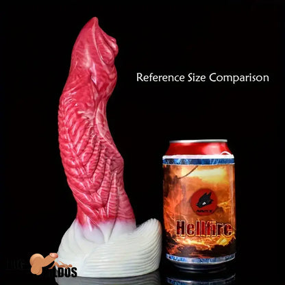 9.06in Real Cock Big Monster Penis Soft Silicone Dildo Suction Cup Base