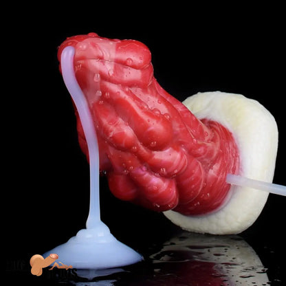6.5in Fantasy Monster Silicone Soft Dragon Ejaculating Women Male Dildo