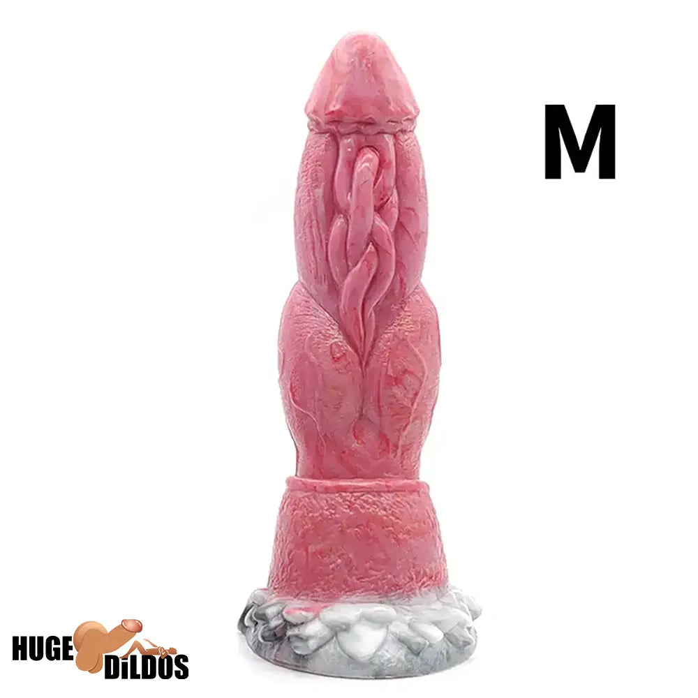 5.7in 7.79in Fantasy Monster Silicone Soft Cock Dildo For Play Anywhere