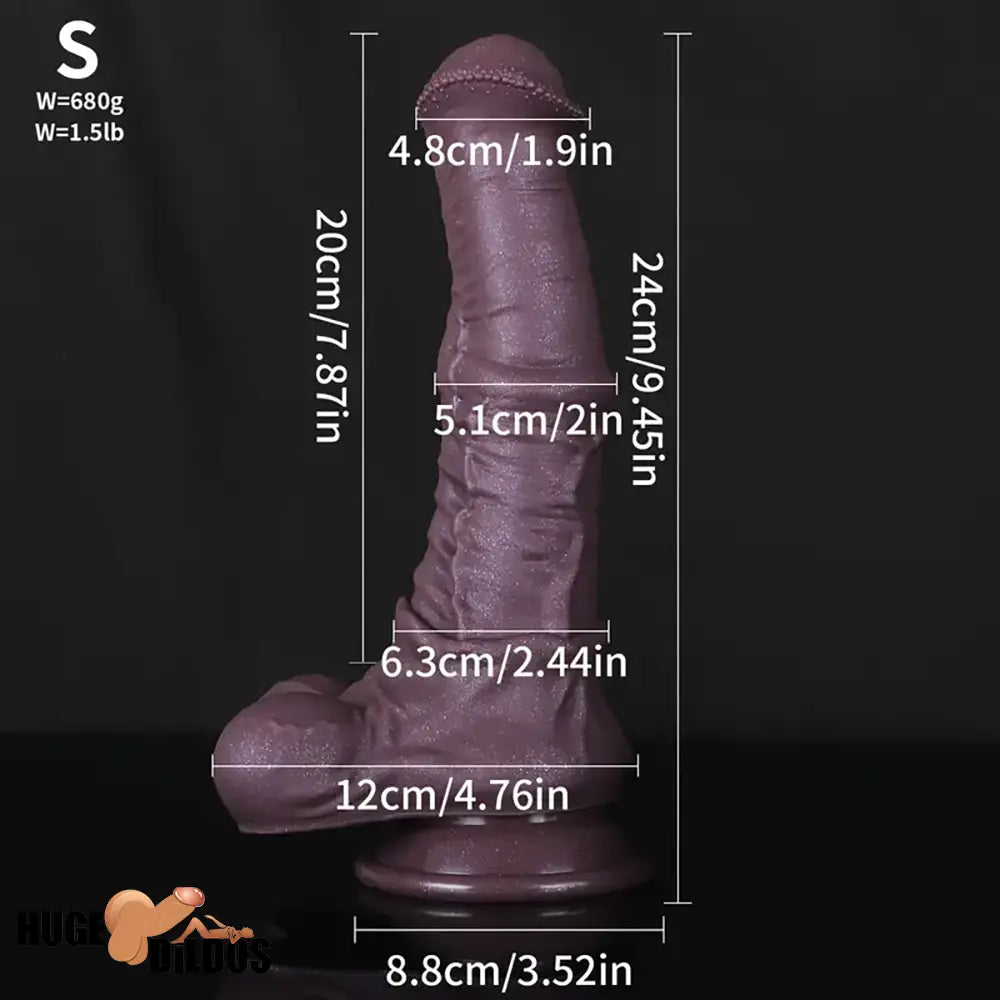 9.45in 11.41in 13.58in Silicone Animal Horse Dildo For Vagina Prostate