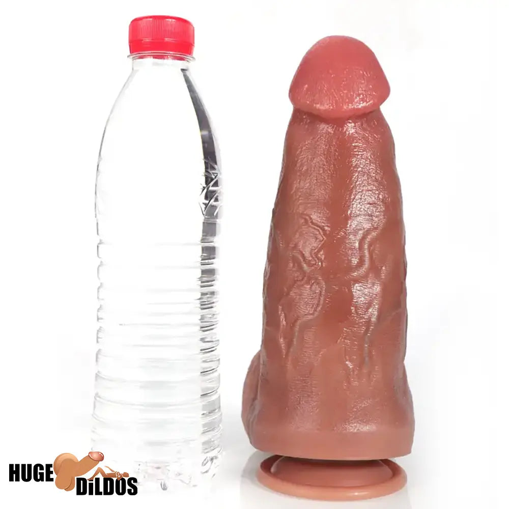 9.06in Superb Skin Thick Real Silicone Big Dildo For Female Sex Orgasm
