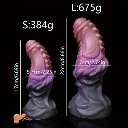 6.69in 8.66in Silicone Flexible Fantasy Dildo For BDSM Sex Love Cock