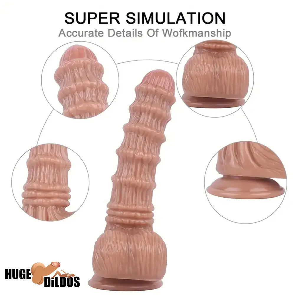 9.25in 9.65in 11in Real Big Silicone Soft Dildo For Women Couples Anus