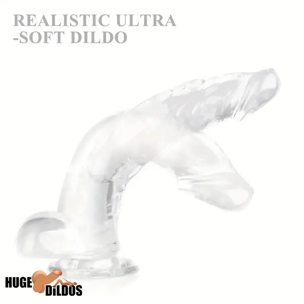 Multiple Lengths Clear Dildo For Women Men Gay Lesbian Sex Toy