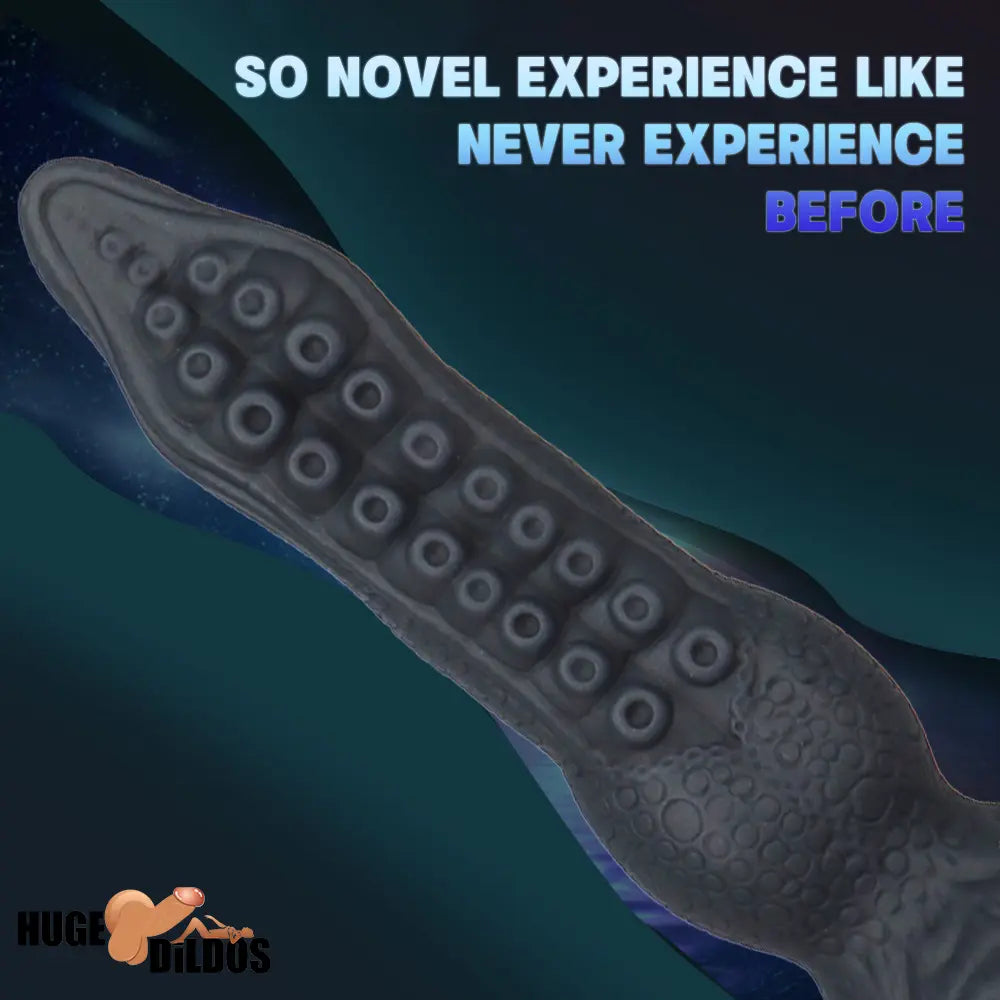 7.08in 9.06in 10.24in 11.81in Octopus Tentacle Cock Silicone Soft Big Dildo
