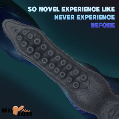 7.08in 9.06in 10.24in 11.81in Octopus Tentacle Cock Silicone Soft Big Dildo