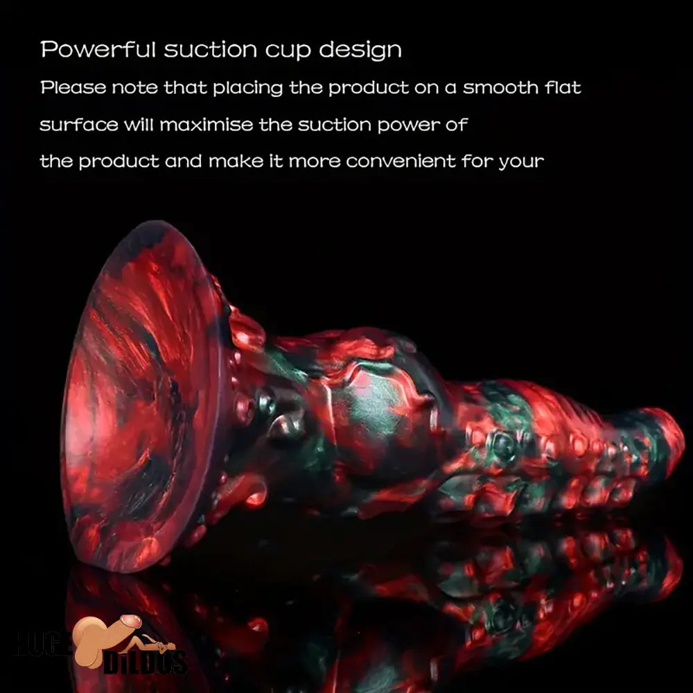 9.65in Silicone Big Soft Thick Tentacle Octopus Monster Dildo Cock