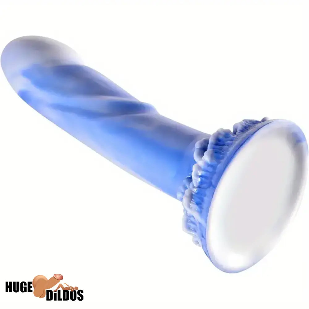 8.86in Huge Silicone Soft Monster Dildo with Suction Cup For Clit