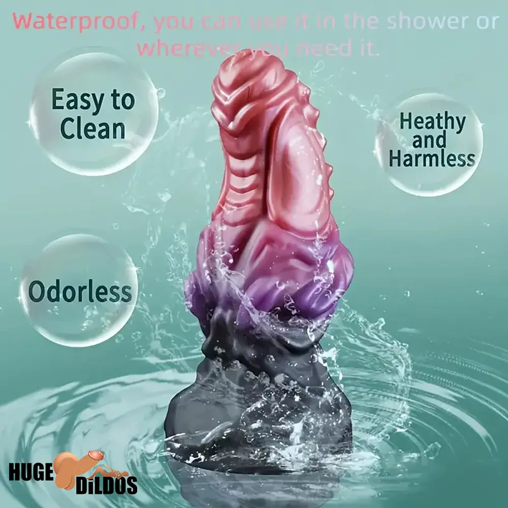 6.69in 8.66in Silicone Flexible Fantasy Dildo For BDSM Sex Love Cock