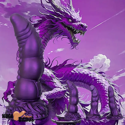 7.87in 8.1in 9.25in Animal Dragon Monster Silicone Dildo For Prostate