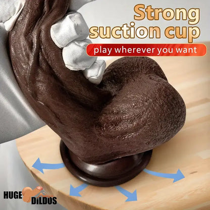 Multiple Inches Silicone Soft Female Dildo Sex Toy For Vaginal Penis Anal