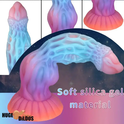 10.43in Luminous Fantasy Monster Silicone Soft Big Dildo Love Real