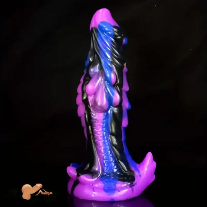 8.56in Large Animal Dragon Odd Silicone Soft Dildo Cock Massager