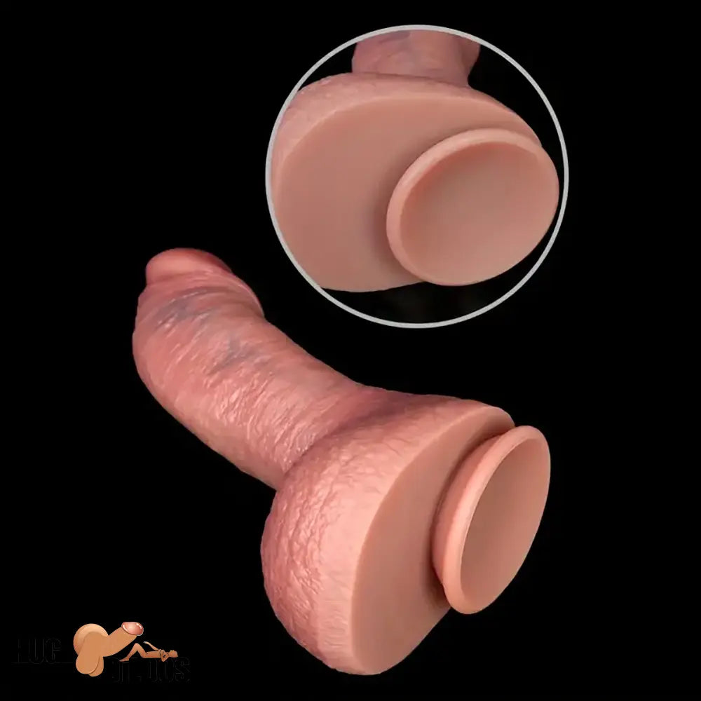 10.7in Soft Silicone Big Dildo For Female Pleasure Couple Flirting Sex