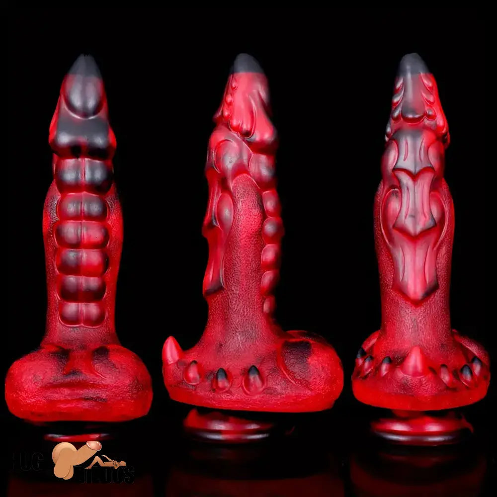 9.25in Retractable Heating Remote Control Vibrating Silicone Dildo Cock
