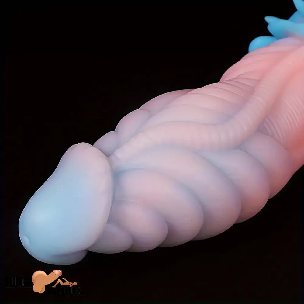 7.87in 9.84in Super Soft Dragon Silicone Animal Monster Odd Dildo