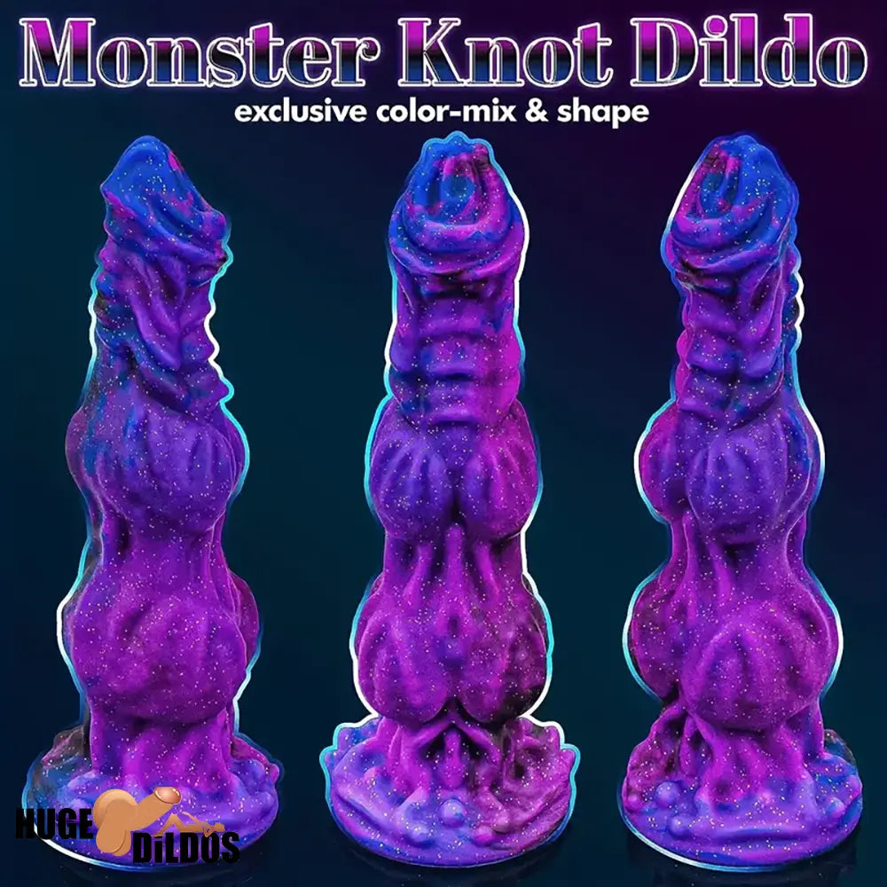 9.65in Fantasy Soft Silicone Monster Dildo For Couples Love Penis
