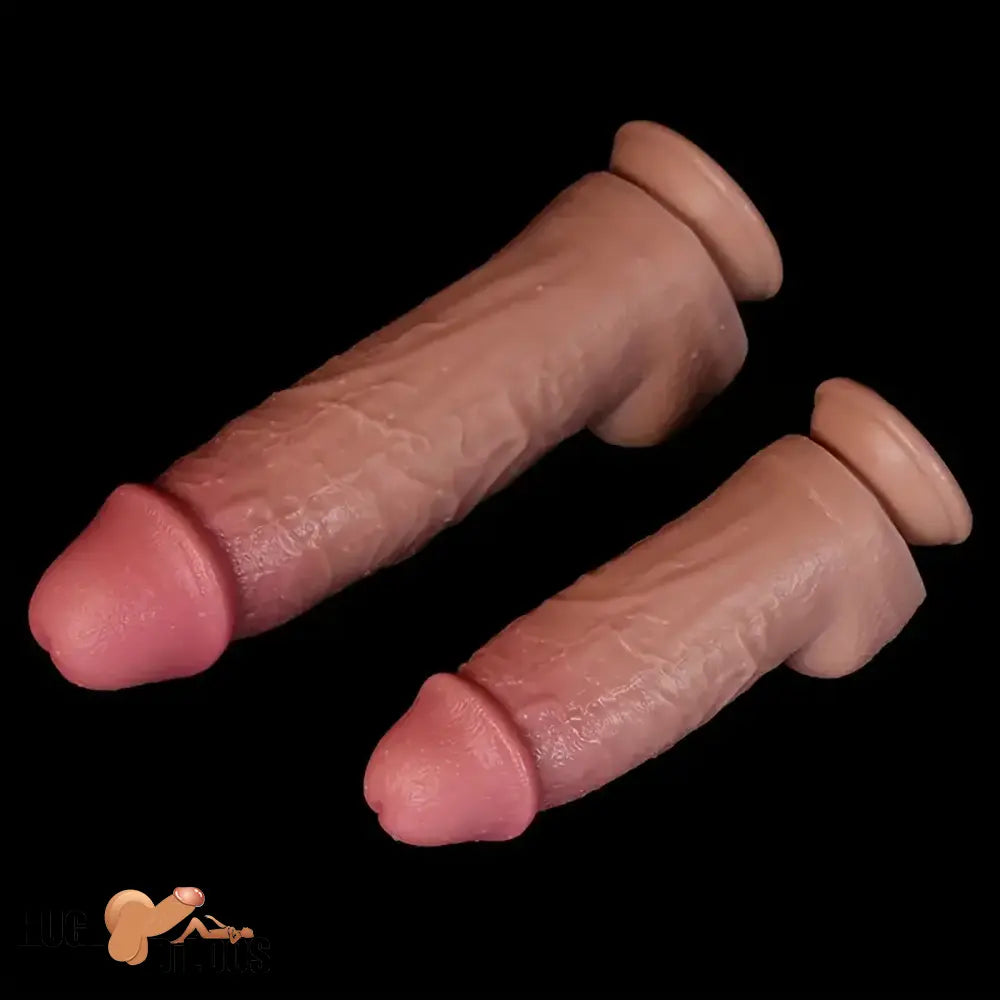 8.26in 11.6in Thick Big Realistic Dildo For Women Men Hardness Comfort