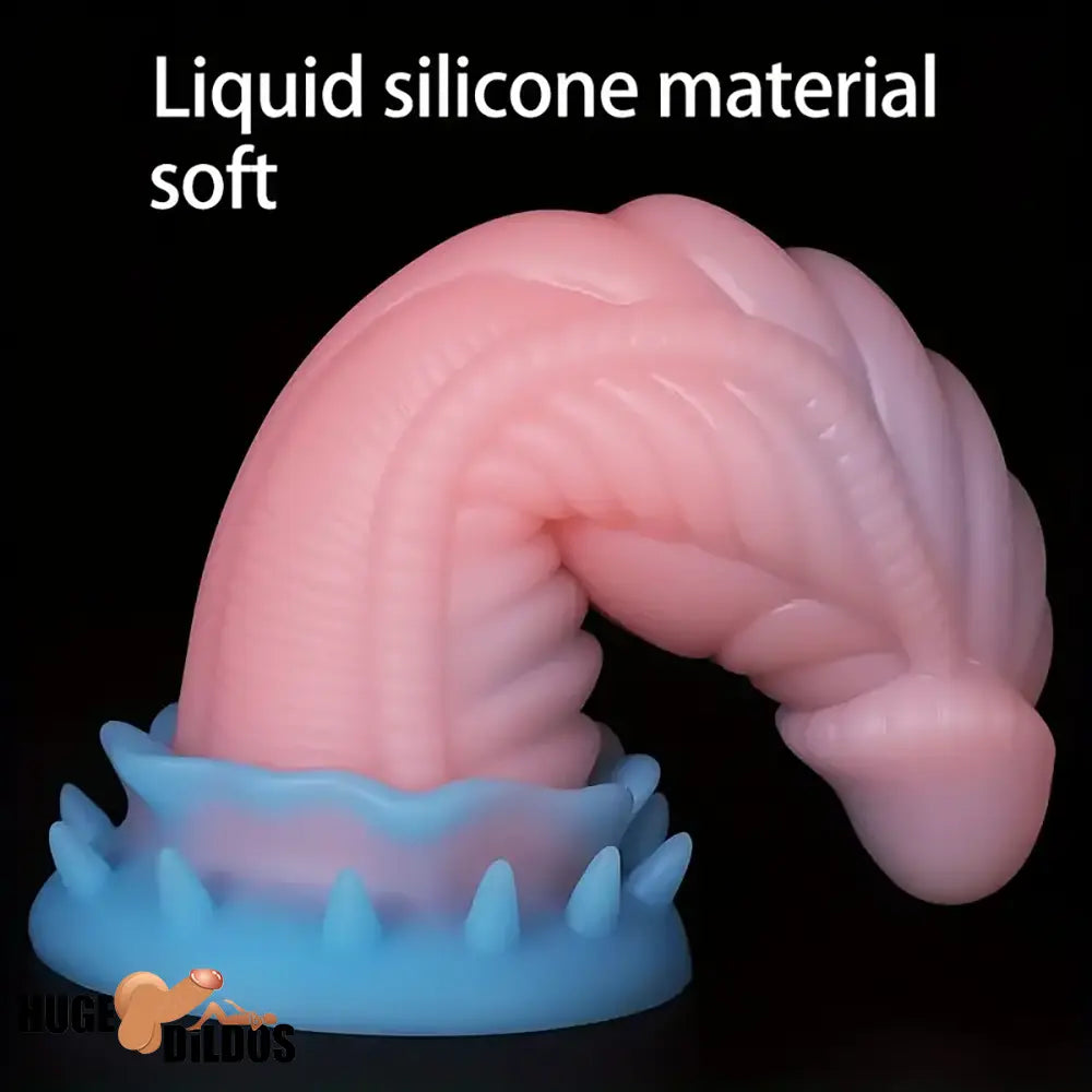 7.87in 9.84in Super Soft Dragon Silicone Animal Monster Odd Dildo